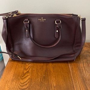 Kate Spade Dark Brown Tote Bag